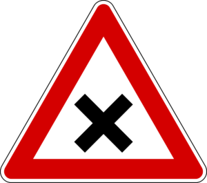 Segnale intersezione con precedenza a destra