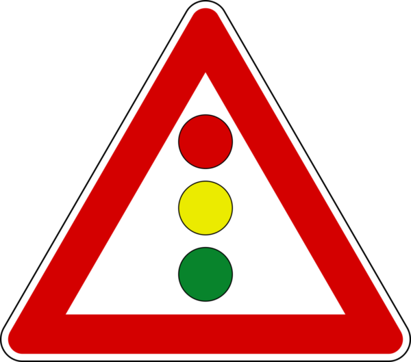 Segnale semaforo verticale