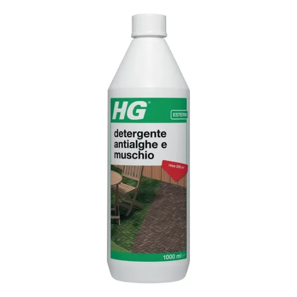 Detergente antialghe e muschio HG