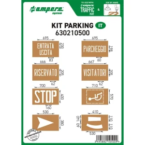 Kit dime per segnaletica parcheggi