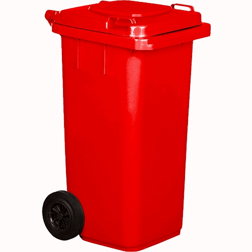 Cassonetto portarifiuti a 2 ruote da 120 litri