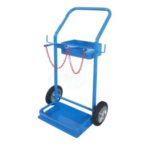 Carrello portabombole biposto 14 Litri con cassetta attrezzi