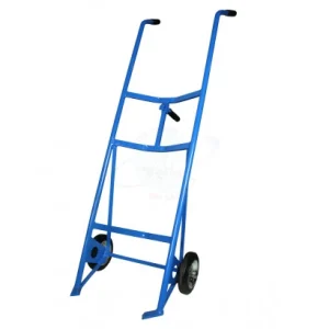 Carrello portafusti 2 ruote in gomma piena portata 300 Kg