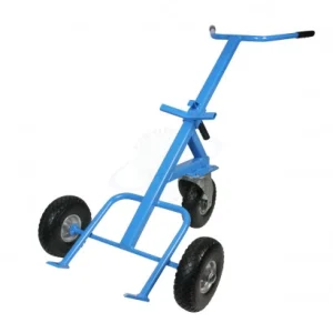 Carrello portafusti 3 ruote antiforatura portata 300 Kg