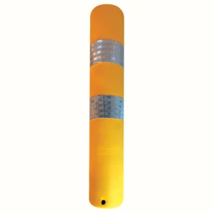 Delineatore flessibile in gomma EVA giallo