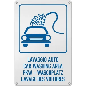 Cartello Lavaggio auto