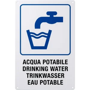 Cartello Acqua potabile