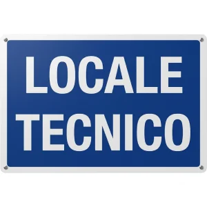 Cartello Locale tecnico