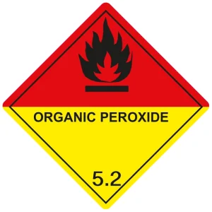 Etichetta IATA 5.2 Organic Peroxide