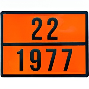 Cartello trasporto Azoto Liquido Refrigerato 22-1977