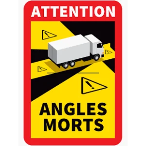 Cartello Angles Morts - Angoli Ciechi