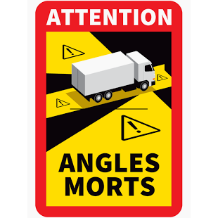 Cartello Angles Morts - Angoli Ciechi