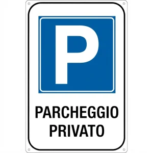 Cartello Parcheggio Privato