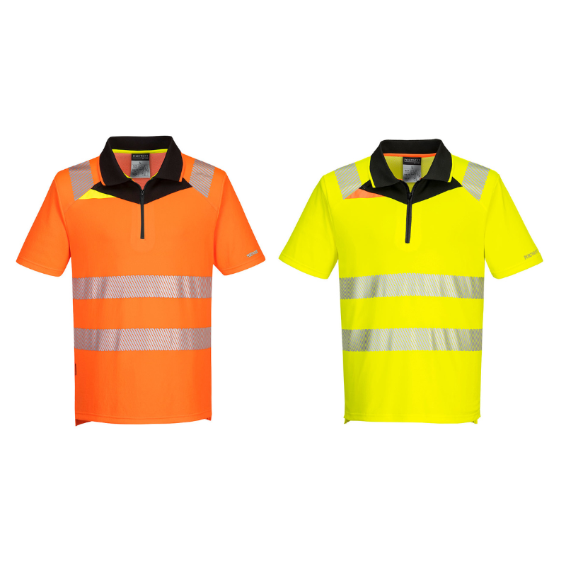 Polo alta visibilità Portwest DX412 DX4 S/S