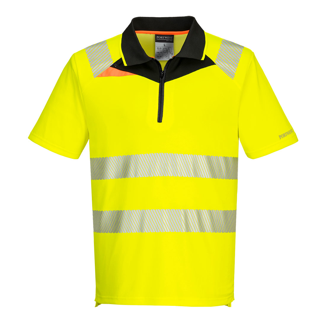 Polo alta visibilità Portwest DX412 DX4 S/S