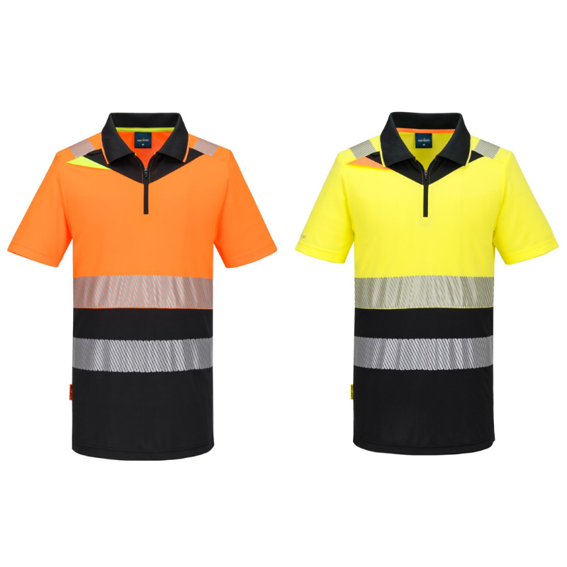 Polo alta visibilità Portwest DX435 DX4 S/S