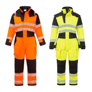Tuta ignifuga invernale Portwest FR516 Modaflame Rain+ Hi-Vis