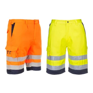 Bermuda alta visibilità Portwest L043 Poly-cotton
