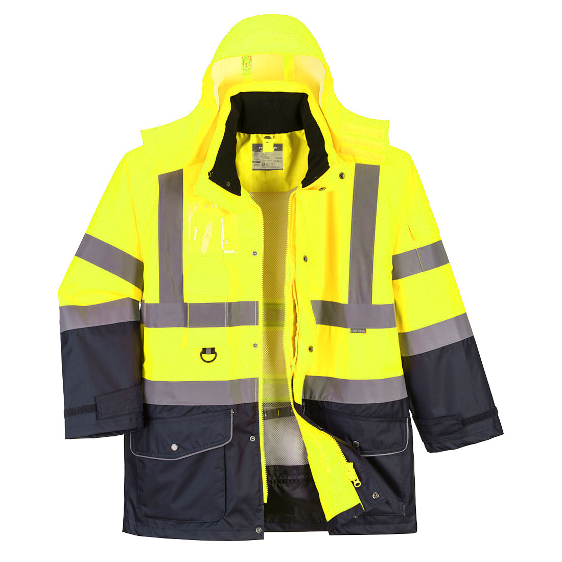 Giacca Traffic Portwest S426 bicolore 7 in 1 Hi-Vis