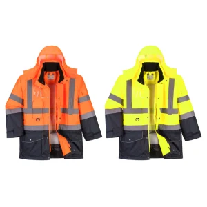 Giacca Traffic Portwest S426 bicolore 7 in 1 Hi-Vis
